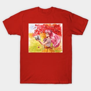 A letter to my Love Wedding Peach T-Shirt